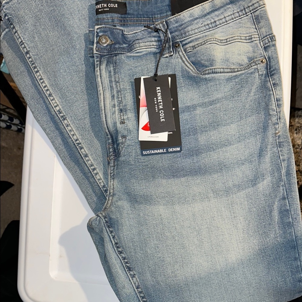 Kenneth Cole Light Blue Men's Jeans